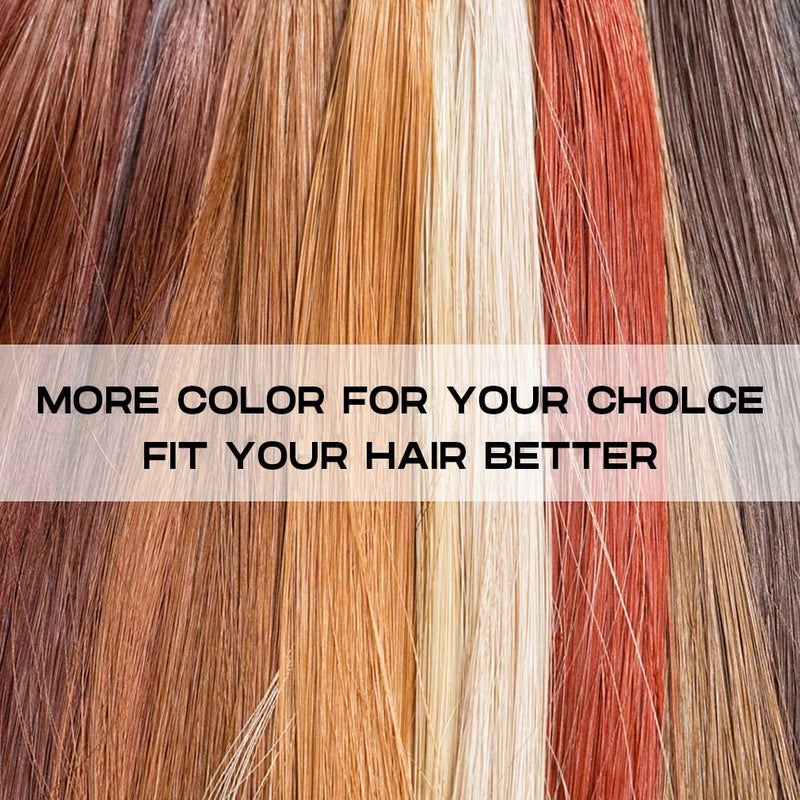 SEIKEA Clip in Ponytail Extension Wrap Around Long Straight Ponytail Natural Soft Synthetic Hairpiece for Women 28 Inch- Brown Ash Blonde Mix - Image 5